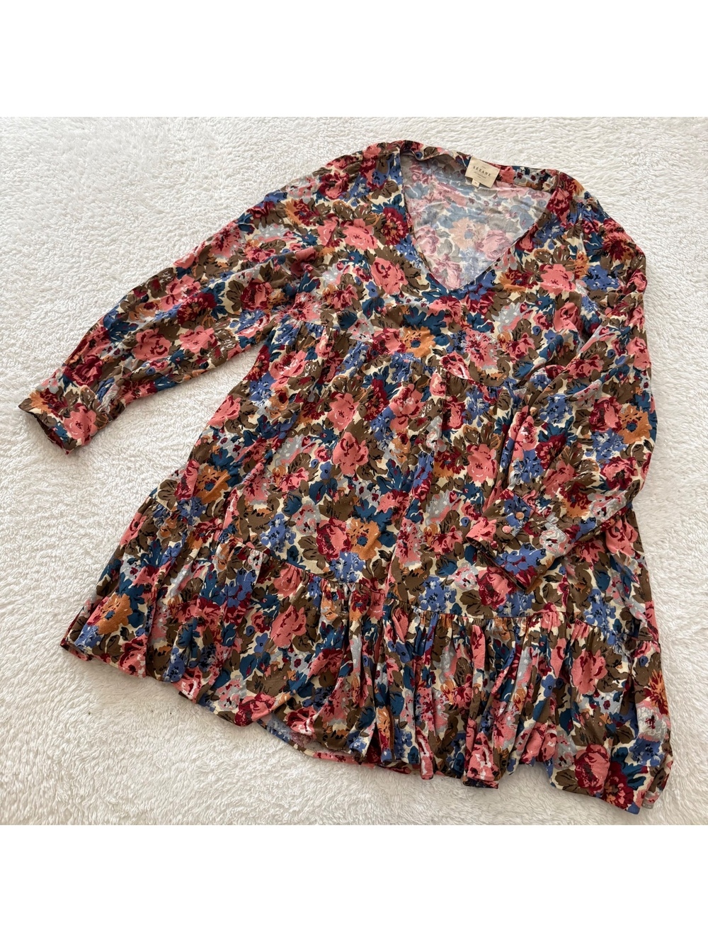 Women’s Size M/L Sezane Floral Dress As Is